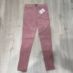pink corduroy pants